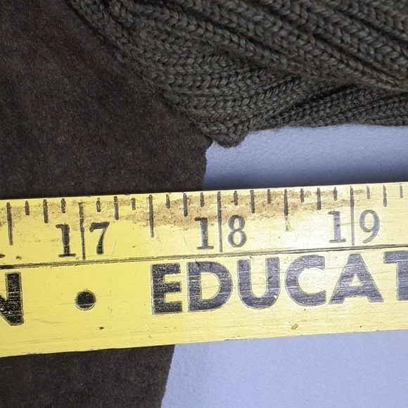 Pendleton Mocha Brown Wool Suede Blend Vintage Petite Sweater Blazer Jacket - Picture 4 of 8